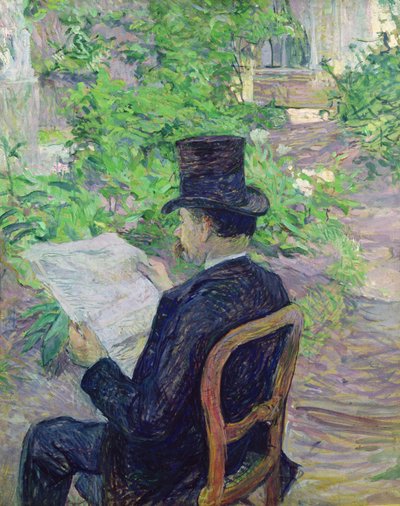 Monsieur Desire Dihau (1833-99) 1890 by Henri de Toulouse Lautrec